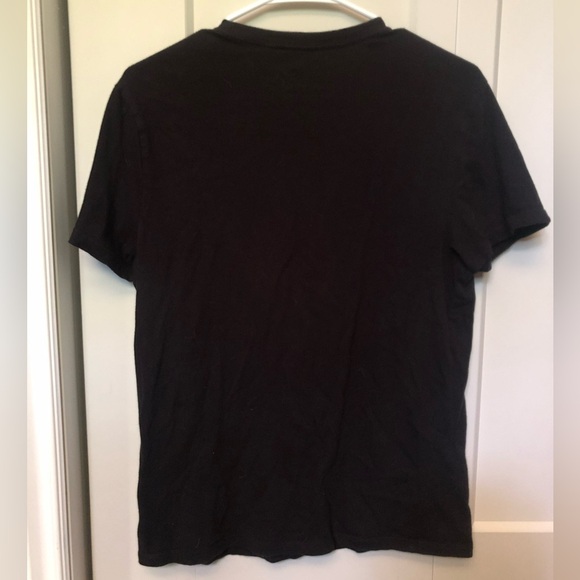 Guess Logo Mens Black and Red T-Shirt - Size Small - Picture 2 of 3